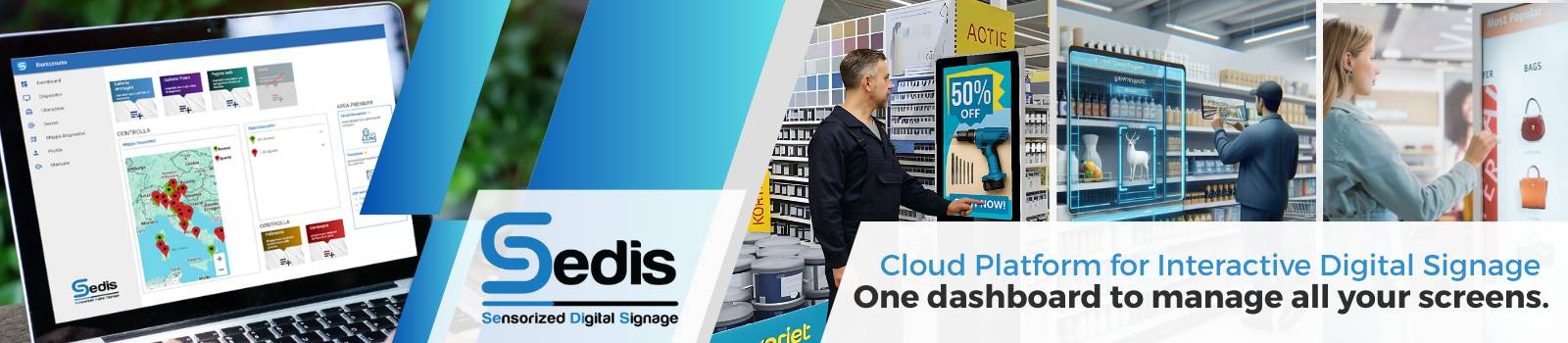 Sedis -  Sensorized Digital Signage
